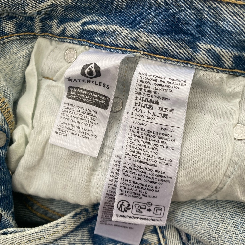 Levi’s 501 Original straight leg distressed jeans - Picture 11 of 11